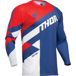 _Thor Sector Checker Youth Jersey Navy/Red | 2912-2424-P | Greenland MX_