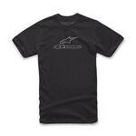_Camiseta Alpinestars Wordmark Combo Negro | 1213-72520-1011-L-P | Greenland MX_