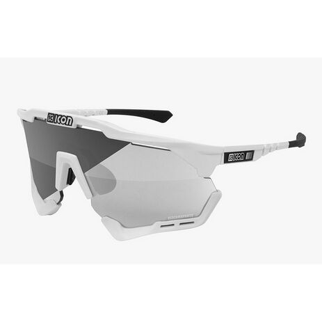 _Scicon Aeroshade XL Glasses Photochromic Lens White/Silver | EY25010802-P | Greenland MX_