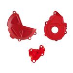 _Polisport Clutch+Ignition+Water Pump Cover Protector Kit Gas Gas EC 250/350 4T 21-.. | 91321-P | Greenland MX_