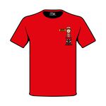 _Jorge Prado 61 Bee Gee Official Merchandising T-Shirt | JP61-51RD-P | Greenland MX_