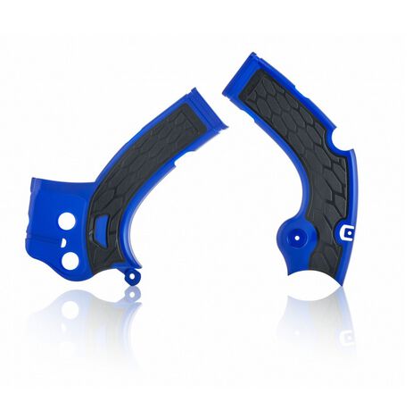 _Acerbis X-Grip Frame Protectors Yamaha YZ 250 F/WR 450 F 17 Blue | 0022444.040 | Greenland MX_
