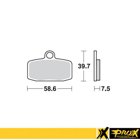 _Prox Front Brake Pad KTM SX 85 12-20 Freeride 350 12-17 | 37.160202 | Greenland MX_