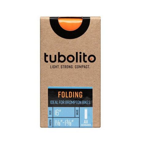_Cámara Tubolito Tubo Folding (16" X 1-1/8" - 1-3/8") Schrader 40 mm | TUB33000100 | Greenland MX_
