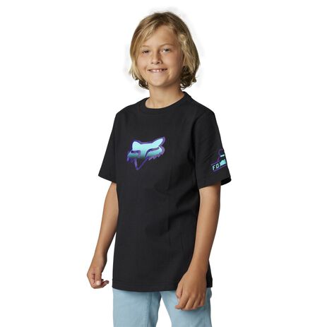 _Camiseta Infantil Fox Vizen Negro | 29997-001 | Greenland MX_