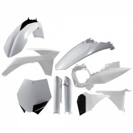 _Full Kit Plásticos Acerbis KTM SX 125/150/250 2012 SX-F 250/450/505 11-12 Blanco | 0015702.030-P | Greenland MX_