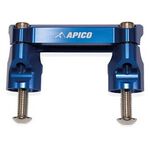 _Apico Handlebar Clamp Kit 28.6 mm Gas Gas MC 250/450 F HQV FC/TC 125-450 23-.. | AP-HBMKIT3BU-P | Greenland MX_