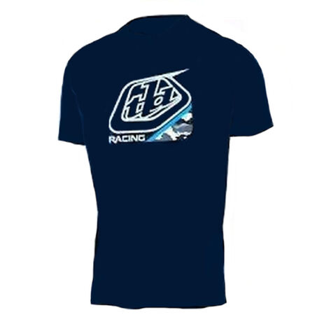 _Camiseta Infantil Troy Lee Designs Precision 2.0 Camo Azul | 724824002-P | Greenland MX_