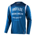 _Maillot Troy Lee Designs GP Air Roll Out Bleu | 304332012-P | Greenland MX_