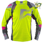 _Mots Step 6 Youth Jersey Fluo Yellow | MT2610Y-P | Greenland MX_