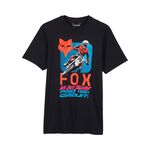 _Camiseta Fox x Pro Circuit Negro | 32001-001-P | Greenland MX_