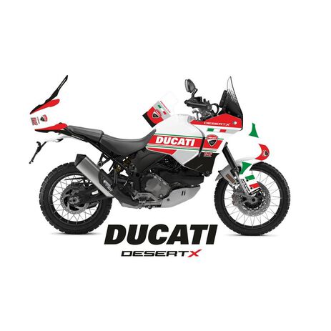 _Ducati DesertX 22-23 Full Sticker Kit Italia Edition | SK-DUDESX22IT-P | Greenland MX_