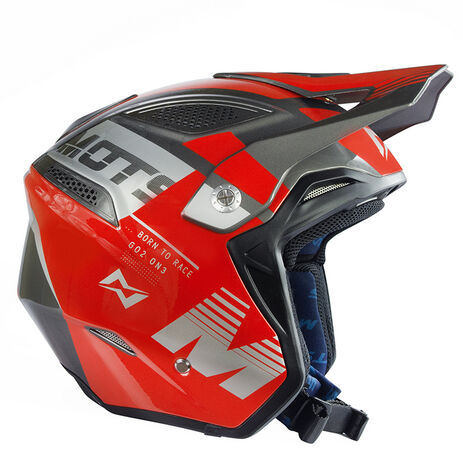 _Mots Go2 Trial Helmet Red | MT6218LR-P | Greenland MX_