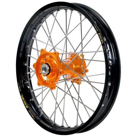 _Talon-Excel KTM EXC 98-..SX 98-06 Husqv. FE/TE 14-..18 x 2.15 (Axle 20mm ) rear wheel Orange/Black | TW632LORBK | Greenland MX_
