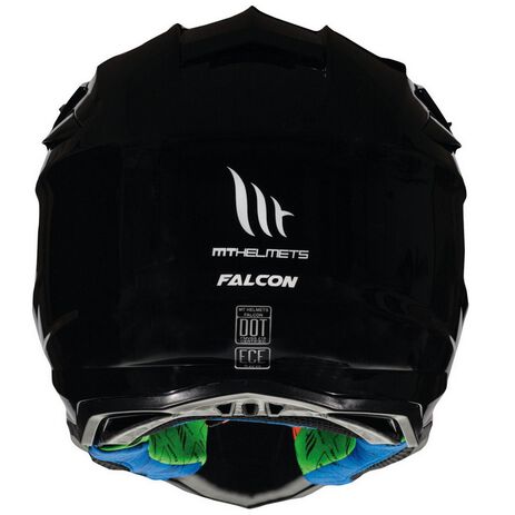 _MT Falcon Solid Gloss Helmet | 11190000113-P | Greenland MX_