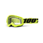 _100% Youth Goggles Strata 2 Clear Lens | 50521-101-04-P | Greenland MX_