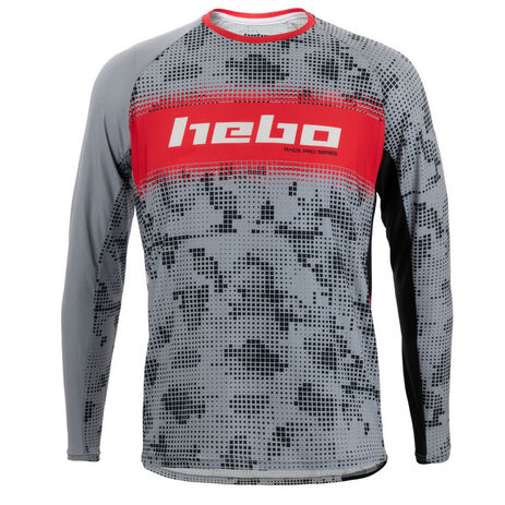 _Maillot Hebo Race Pro Gris | HE2176GGL-P | Greenland MX_
