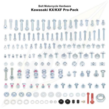 _Kit Vis Complet Bolt Kawasaki KX/KXF 03-.. | C-BT-PROKXF | Greenland MX_