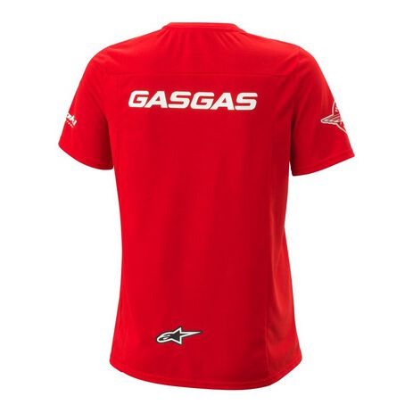 _Camiseta Mujer Gas Gas Team Rojo | 3GG230031801-P | Greenland MX_