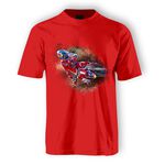 _Jorge Prado 61 #1 World Champion Official Merchandising T-Shirt | JP61-71RD-P | Greenland MX_