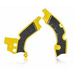 _Acerbis X-Grip Frame Protectors Suzuki RMZ 450 08-17 Yellow/Black | 0022347.279 | Greenland MX_
