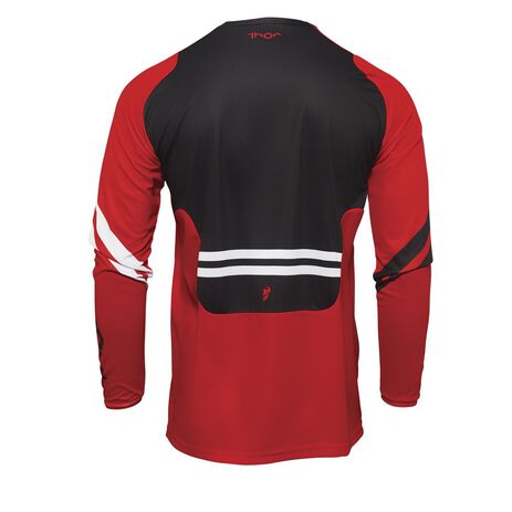 _Thor Pulse Cube Jersey Red/White | 29106553-P | Greenland MX_