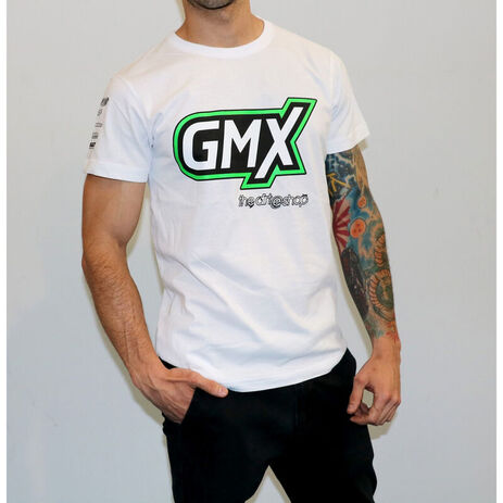 _Camiseta Logo GMX Blanco | PU-TGMX16WT | Greenland MX_