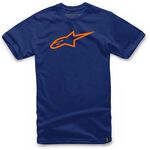 _Camiseta Alpinestars Ageless Classic Azul Marino/Naranja | 1032-72030-7032-P | Greenland MX_