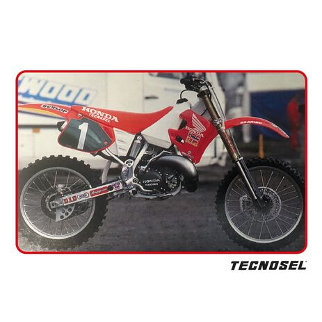 _Kit Adhesivos Tecnosel Replica Team Honda 1992 CR 125 93-94 CR 250 92-94 | 21V02 | Greenland MX_