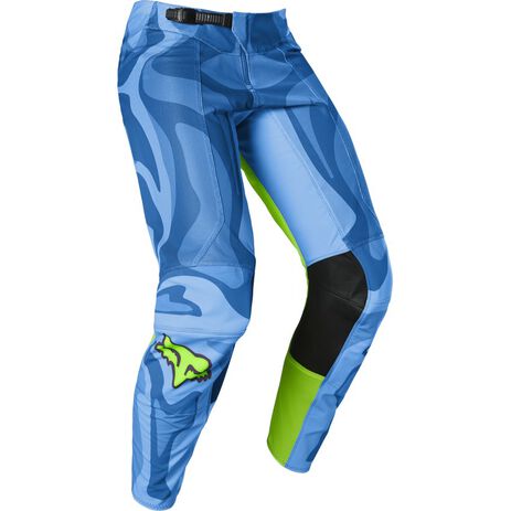 _Fox Airline EXO Pants Blue/Yellow | 28844-026 | Greenland MX_