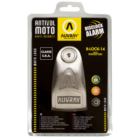 _Auvray Anti-theft Disc Alarm B-Lock 14 Inox SRA | BLA14ICAUV | Greenland MX_
