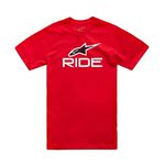 _Camiseta Alpinestars Ride 4.0 CSF Rojo/Blanco/Negro | 1214-73112-321 | Greenland MX_