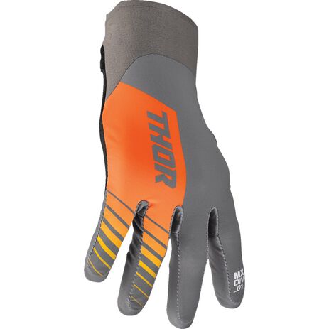 _Thor Agile Analog Gloves Gray/Orange | 3330-7663-P | Greenland MX_