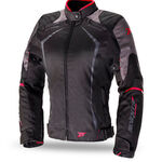 _Seventy Degrees SD-JR49 Women Winter Jacket Black/Red | SD21049043-P | Greenland MX_