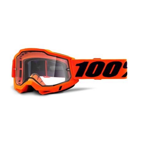 _Gafas 100% Accuri 2 Enduro Moto Lente Transparente Naranja | 5022150105-P | Greenland MX_