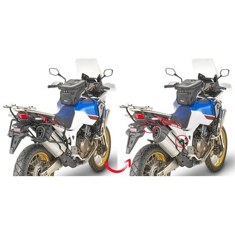 _Givi Rapid Release Side-case Holder for Monokey or Retro Fit Side-cases Honda CRF 1000 L Africa Twin 18-19 | PLR1161 | Greenland MX_