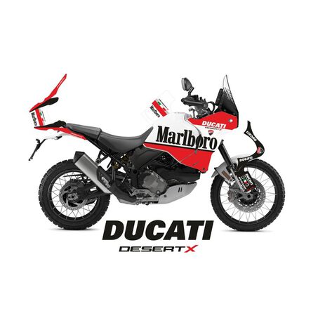 _Ducati DesertX 22-23 Full Sticker Kit Malboro Edition | SK-DUDESX22MA-P | Greenland MX_