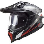 _LS2 MX701 C Explorer Frontier Helmet Titanium | 467016108XS-P | Greenland MX_