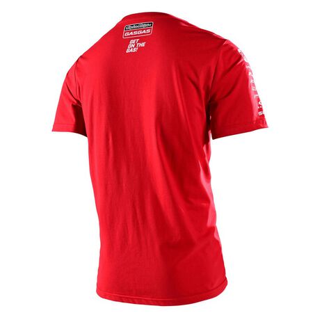 _Camiseta Gas Gas Team Troy Lee Designs Rojo | 3GG220050802-P | Greenland MX_