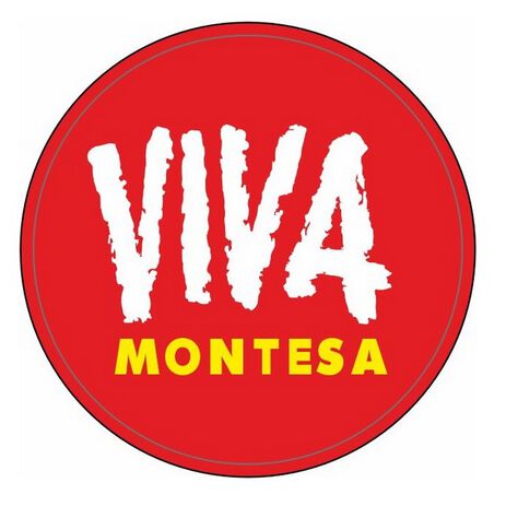 _Viva Montesa Vynil Sticker 5x5 cm | AD-VIVAMONTESA | Greenland MX_