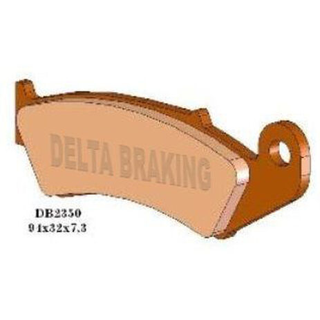 _Delta Front Brake Pads Honda CR125/250 R 87-94 XR 250 R 88-95 CR 500 R 87-94 XR 600 R 88-90 | DB2350 | Greenland MX_