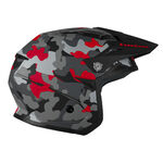 _Hebo Zone 5 AV Camo Helmet Red | HC1121RL-P | Greenland MX_