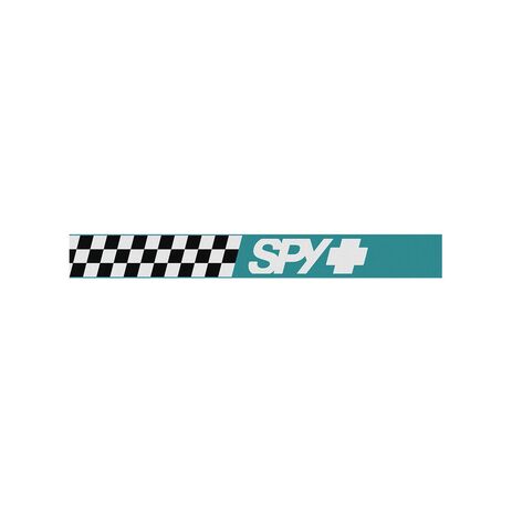 _Spy Woot Race Checkers HD Smoke Mirror Googles Turquoise | SPY3200000000011-P | Greenland MX_