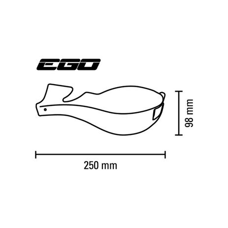 _Barkbusters EGO Handguards Replacement | EGO-003-00-GR-P | Greenland MX_