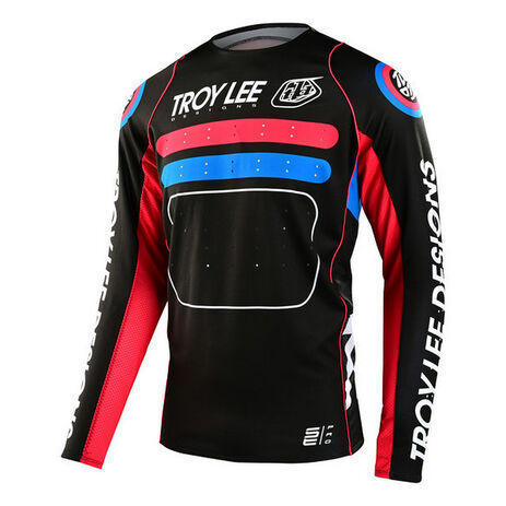 _Maillot Troy Lee Designs SE Pro Drop In Carbone | 301326012-P | Greenland MX_