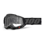 _100% Accuri 2 M2 Goggles Clear Lens Black | 50013-00038-P | Greenland MX_