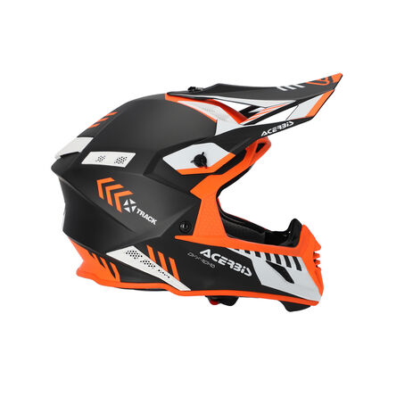 _Acerbis X-Track MIPS Helmet Black/Orange Fluo | 0025075.446-P | Greenland MX_