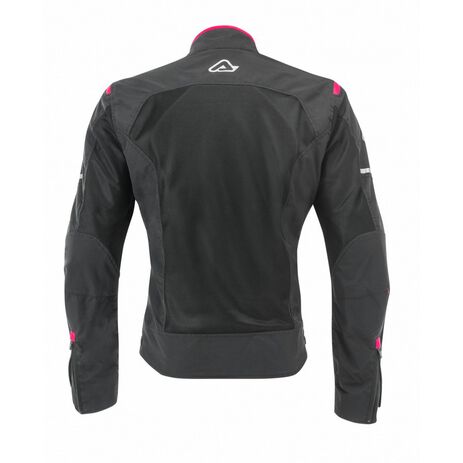 _Chaqueta Mujer Acerbis CE Ramsey My Vented 2.0 Negro/Rosa | 0023745.723 | Greenland MX_