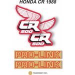 _Kit Adhesivos OEM Honda CR 500 R 1988 | VK-HONDCR500R88 | Greenland MX_
