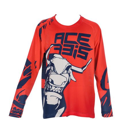_Acerbis MX J-Windy Three Vented Youth Jersey Red/Blue | 0024817.344 | Greenland MX_